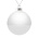 Елочный шар Finery Gloss, 10 см, глянцевый белый_10 см
