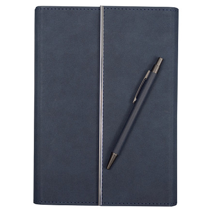 Ручка шариковая Gray stone Requis, синяя