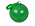 Дождевик в футляре с карабином, единый размер_прозрачный, зеленый классический