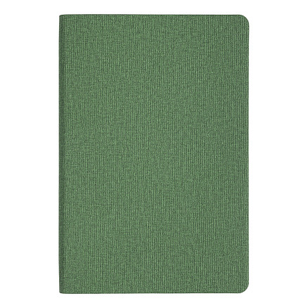 Ежедневник Flexy Cambric А5, зеленый, недатированный, в гибкой обложке