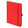 Ежедневник Flexy Line Linen А5, красный/красный, недатированный, в гибкой обложке, с резинкой и петлей для ручки small_img_3
