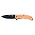 Нож складной Stinger, 120 мм, (чёрный), материал рукояти: дерево/сталь (коричневый)_Коричневый-1116RO