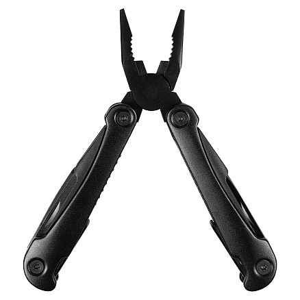 Набор подарочный Solution Superior Trio (Фонарь телескопический Tools Flashlight, рулетка Tools Trecker 3 метра, мультитул Tools Hardwork), черный