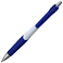 Ручка шариковая, пластиковая, белая/синяя small_img_2