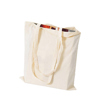 Сумка для покупок, хлопок, бежевый
