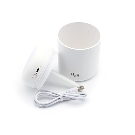 Светодиодный USB увлажнитель Aroma модель JS04 , белый