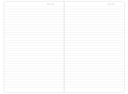 Блокнот Alfa Polo Line А5 в линейку матовый, серый, в твердой обложке с салатовой резинкой и петлей для ручки