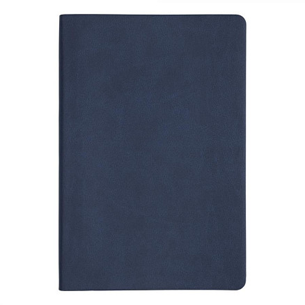 Ежедневник Flexy Soft Touch Latte А5, темно-синий, недатированный, в гибкой обложке