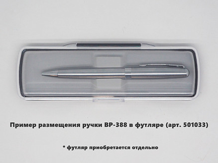 Ручка шариковая Grand Universal, металлическая, серебристая