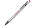 Ручка-стилус металлическая шариковая Sway  Monochrome с цветным зеркальным слоем, серебристый с красным_серебристый/красный