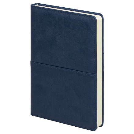 Ежедневник Smart Philadelphia Columbus Print Sample Beltamozservice А5, темно-синий, недатированный, в твердой обложке с поролоном