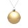 Елочный шар Finery Gloss, 8 см, глянцевый золотистый_8 СМ