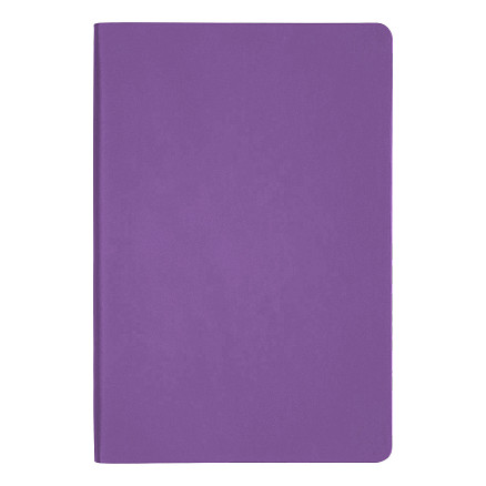 Ежедневник Flexy Milano Print Sample Time Travel А5, фиолетовый, недатированный, в гибкой обложке