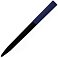 Ручка шариковая, пластиковая софт-тач, Zorro Color Mix, черная/темно-синяя small_img_2