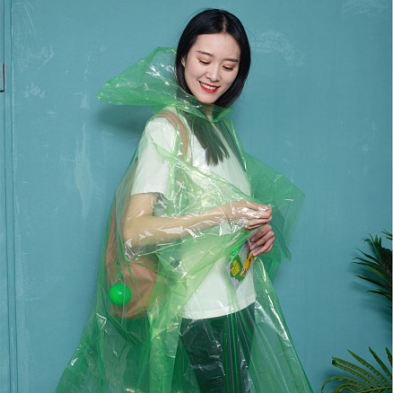 Дождевик-пончо «Rainyday» Print Sample Lada,  белый