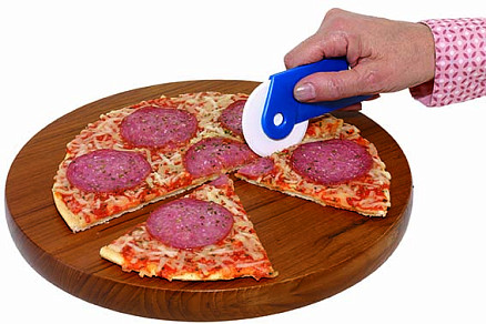 Нож для пиццы CUT AND OPEN, синий