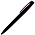 Ручка шариковая, пластиковая софт-тач, Zorro Color Mix, черная/фиолетовая_черный/фиолетовый