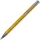 Ручка шариковая, COSMO HEAVY, металлическая, золотистая/серебристая small_img_2