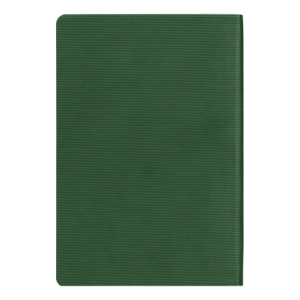 Ежедневник Flexy Happy Line Skyline A5 зеленый, недатированный, в гибкой обложке