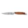 Нож складной Stinger, 100 мм (серебристый), материал рукояти: нержавеющая сталь, розовое дерево small_img_1