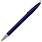 Ручка шариковая, пластиковая, металлическая, синяя/серебристая_СИНИЙ-2757