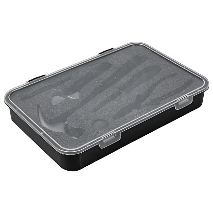 Набор инструментов Tools Baltimore черный 6 в 1 в пластиковом футляре