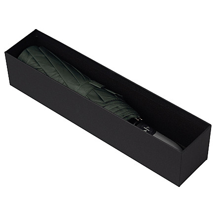 Зонт складной автоматический  Forest BERGEN, диаметр 116 см, 10 панелей, с UV защитой в подарочной коробке зеленый