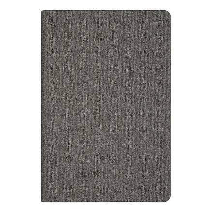 Ежедневник Flexy Cambric А5, серый, недатированный, в гибкой обложке