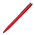 Ручка шариковая CONSUL SOFT, пластик, софт тач, красный_красный
