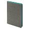 Ежедневник Flexy Latte А5, серый с бирюзовым срезом, недатированный, в гибкой обложке small_img_3