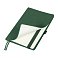 Ежедневник Flexy Line Linen А5, зеленый/зеленый, недатированный, в гибкой обложке, с резинкой и петлей для ручки small_img_1