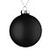 Елочный шар Finery Matt, 10 см, матовый черный small_img_1