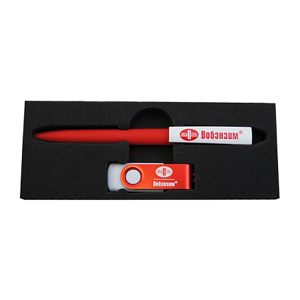 Ложемент для ручки и флешки