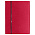 Ежедневник Alfa Bird Petrus A5, красный, недатированный, в твердой обложке с металлическим элементом_красный