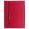 Ежедневник Alfa Bird Petrus A5, красный, недатированный, в твердой обложке с металлическим элементом_КРАСНЫЙ
