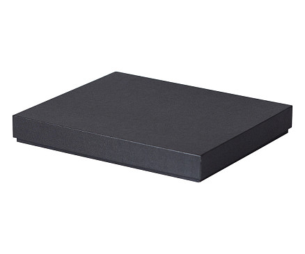 Коробка подарочная, темно-синяя Solution Superior, размер 23,8*22,3*3,7 см