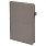 Ежедневник Smart Asti Linen А5, серый, недатированный, в твердой обложке с поролоном_СЕРЫЙ