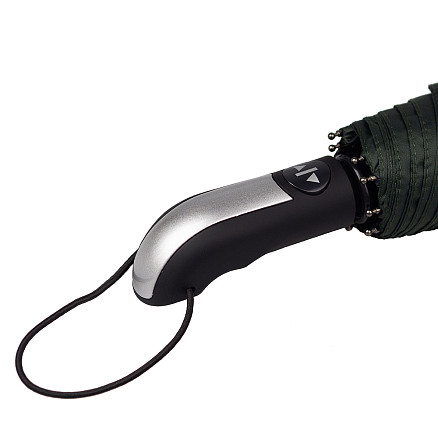 Зонт складной автоматический  Forest BERGEN, диаметр 116 см, 10 панелей, с UV защитой в подарочной коробке зеленый