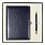Набор подарочный Solution Duo (ежедневник City Nebraska, ручка Legend Soft Touch Mirror Gold), темно-синий_ТЕМНО-СИНИЙ