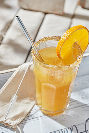 Соломинка из нержавеющей стали DRINK ELEGANT, серебристая