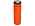 Термос Confident с покрытием soft-touch 420мл, оранжевый_оранжевый/черный/серебристый