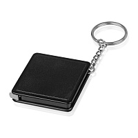 Брелок Tools рулетка Сантиметр, 1 м, черная, пластиковая