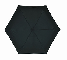 Карманный мини-зонт POCKET из алюминия, черный