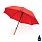Автоматический зонт-трость с бамбуковой ручкой Impact из RPET AWARE™, d103 см _КРАСНЫЙ