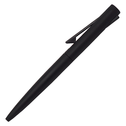 Ручка шариковая, Софт Тач, металлическая, черная, SAMURAI