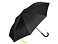 Зонт-трость наоборот Inversa, полуавтомат, черный/желтый (Р) small_img_2