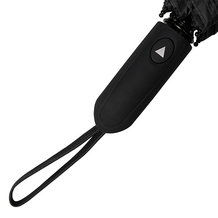 Зонт складной полуавтоматический Forest Rainman, диаметр 130 см, 8 панелей, в подарочной коробке, черный