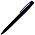 Ручка шариковая, пластиковая софт-тач, Zorro Color Mix, черная/синяя_черный/синий