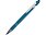 Ручка металлическая soft-touch шариковая со стилусом Sway, синий/серебристый (P)_СИНИЙ/СЕРЕБРИСТЫЙ