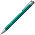 Ручка шариковая, COSMO HEAVY, металл, бирюзовый/серебро_бирюзовый 327